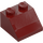 LEGO Rojo oscuro Con pendiente 2 x 2 (45°) (3039 / 6227)