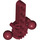 LEGO Rojo oscuro Technic Bionicle Cadera Joint con Haz 5 (47306)