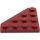 LEGO Rojo oscuro Cuñuna Plato 4 x 4 Esquina (30503)
