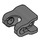 LEGO Gris piedra oscuro Rótula con Pelota Socket (74261 / 98613)