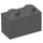 LEGO Gris piedra oscuro Ladrillo 1 x 2 con tubo inferior (3004 / 93792)