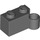LEGO Gris piedra oscuro Bisagra Ladrillo 1 x 4 Base (3831)