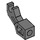 LEGO Gris piedra oscuro Mecánico Brazo con soporte grueso (49753 / 76116)