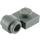 LEGO Gris piedra oscuro Plato 1 x 1 con Acortar (Anillo grueso) (4081 / 41632)