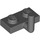 LEGO Gris piedra oscuro Plato 1 x 2 con Gancho (Brazo horizontal de 5 mm) (43876 / 88072)
