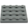 LEGO Gris piedra oscuro Plato 4 x 4 (3031)