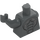 LEGO Gris piedra oscuro Rhino con Hombreras Minifigura Torso (973 / 76382)