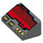 LEGO Gris piedra oscuro Pendiente 1 x 2 (31°) con Sensor Map y Control Display (19745 / 85984)