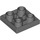 LEGO Gris piedra oscuro Loseta 2 x 2 Invertido (11203)