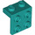 LEGO Turquesa oscuro Soporte 1 x 2 con 2 x 2 (21712 / 44728)