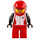 LEGO Conductor con Rojo Casco - Mujer Minifigura