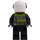 LEGO Bombero con Blanco Casco y Chaleco de seguridad Minifigura