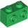 LEGO Verde Ladrillo 1 x 2 con Tachuelas en Uno Lado (11211)