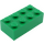 LEGO Verde Ladrillo 2 x 4 (3001 / 72841)