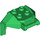 LEGO Verde Design Ladrillo 4 x 3 x 3 con 3.2 Shaft (27167)