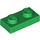 LEGO Verde Plato 1 x 2 (3023 / 28653)