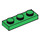 LEGO Verde Placa 1 x 3 (3623)