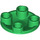 LEGO Verde Plato 2 x 2 Redondo con Redondeado Fondo (2654 / 28558)