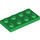 LEGO Verde Plato 2 x 4 (3020)