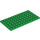 LEGO Verde Plato 6 x 12 (3028)