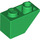 LEGO Verde Pendiente 1 x 2 (45°) Invertido (3665)