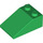 LEGO Verde Pendiente 2 x 3 (25°) con superficie rugosa (3298)
