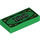 LEGO Verde Plana 1 x 2 con 100 Cash con ranura (3069bpx7 / 82317)