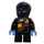 LEGO Harry Potter con Gryffindor Robe Clasped y Piernas cortas con Celeste oscuro Manos Minifigura