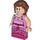 LEGO Hermione Granger con Bright Rosa Vestido Minifigura