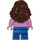 LEGO Hermione Granger con Bright Rosa Chaqueta Minifigura