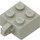 LEGO Gris claro Bisagra Ladrillo 2 x 2 Cierre con 1 Finger Vertical (sin agujero del eje) (30389)