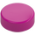 LEGO Magenta Plana 1 x 1 Circular (35381 / 98138)