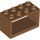 LEGO Carne oscura media Manguera Reel 2 x 4 x 2 Poseedor (4209)