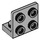 LEGO Gris piedra medio Soporte 1 x 2 - 2 x 2 Arriba (99207)