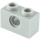 LEGO Gris piedra medio Ladrillo 1 x 2 con Agujero (3700)