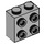 LEGO Gris piedra medio Ladrillo 1 x 2 x 1.6 con Tachuelas en Uno Lado (1939 / 22885)