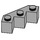 LEGO Gris piedra medio Ladrillo 3 x 3 Facet (2462)