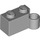 LEGO Gris piedra medio Bisagra Ladrillo 1 x 4 Base (3831)