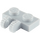 LEGO Gris piedra medio Bisagra Plato 1 x 2 Cierre con Dual Dedos (50340 / 60471)