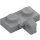 LEGO Gris piedra medio Bisagra Placa 1 x 2 con Vertical Cierre Stub con ranura inferior (44567 / 49716)