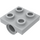 LEGO Gris piedra medio Plato 2 x 2 con Agujero con soporte cruzado debajo (10247)