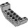 LEGO Gris piedra medio Con pendiente 2 x 8 x 2 Curvo Invertido Doble (11301 / 28919)