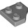 LEGO Gris piedra medio Cuñuna Plato 2 x 2 Cut Esquina (26601)