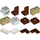 LEGO Minecraft blanco Sheep con Reddish Brown Horns