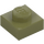 LEGO Verde oliva Placa 1 x 1 (3024 / 30008)