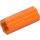 LEGO Naranja Eje Conector (Lisa con agujero en &quot;x&quot;) (59443)