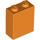 LEGO naranja Ladrillo 1 x 2 x 2 con soporte interior (3245)