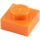 LEGO naranja Plato 1 x 1 (3024 / 30008)