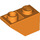 LEGO naranja Pendiente 1 x 2 (45°) Invertido (3665)