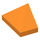 LEGO naranja Pendiente 1 x 2 (45°) Triple con barra interior (3048)